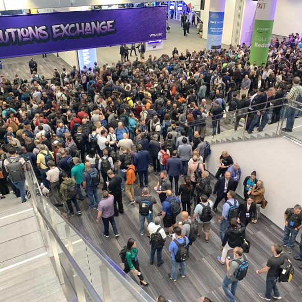 South's exhibit halls ABC open to crowds on VMware 2019